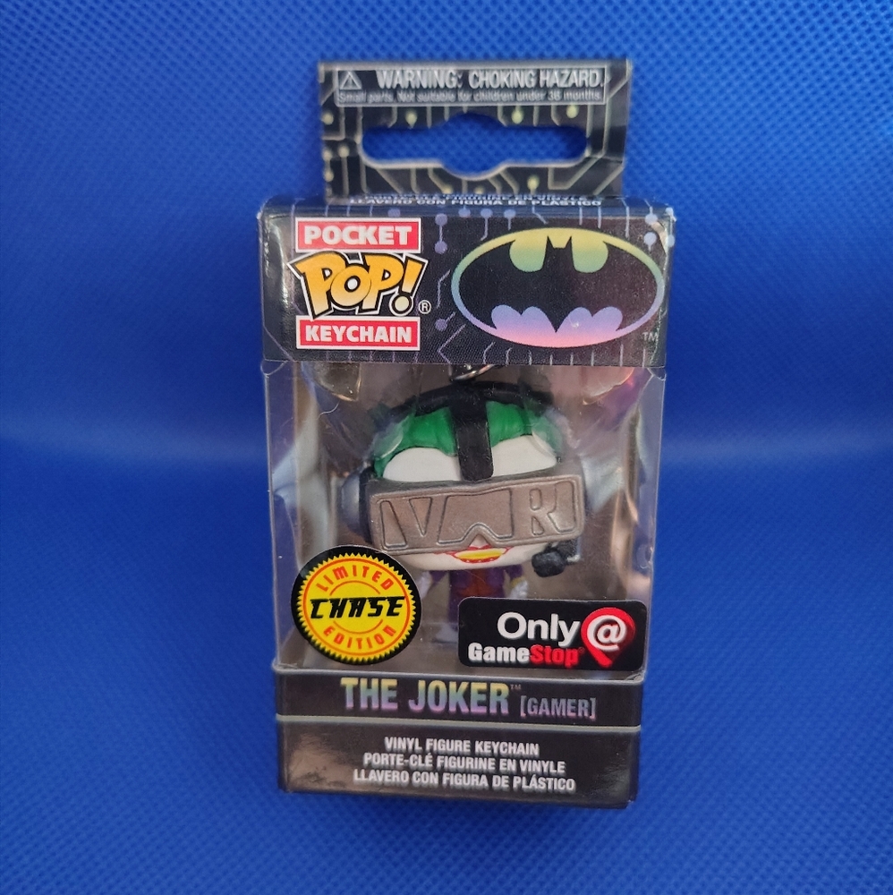 The Joker Gamer Pocket Pop! Keychain